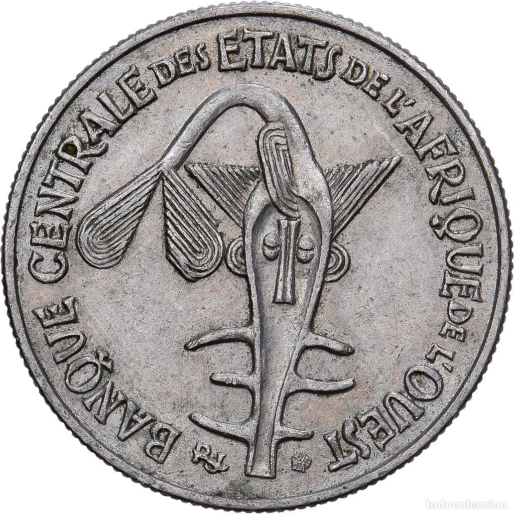 Monedas antiguas de &Aacute;frica: [#1513296] Estados del &Aacute;frica Occidental, 50 Francs, 1972, Paris, Cobre - n&iacute;quel, MBC