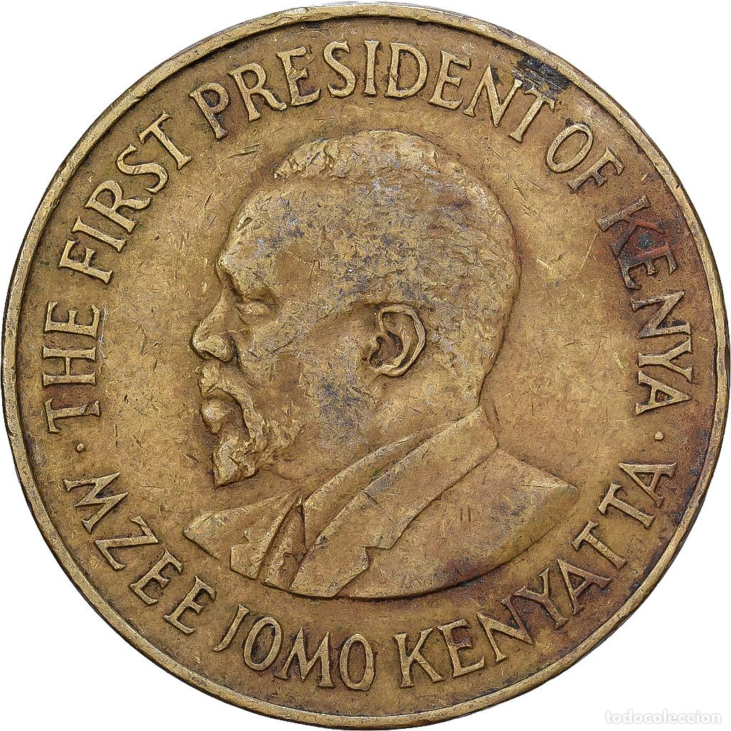 Monedas antiguas de &Aacute;frica: [#1513320] Kenia, 10 Cents, 1971, N&iacute;quel - lat&oacute;n, BC+, KM:11