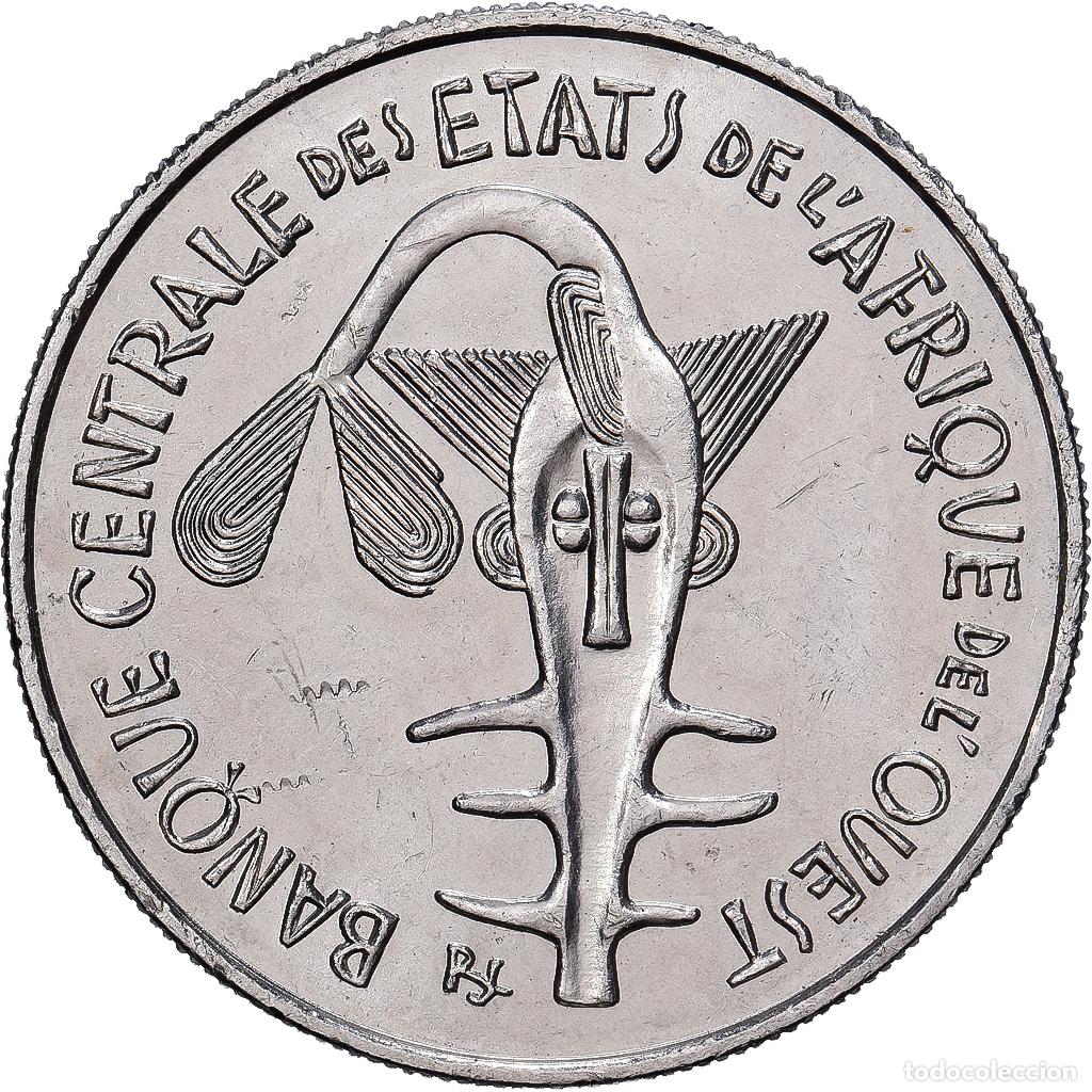 Monedas antiguas de &Aacute;frica: [#1513332] Estados del &Aacute;frica Occidental, 100 Francs, 1970, Paris, N&iacute;quel, MBC+, KM:4