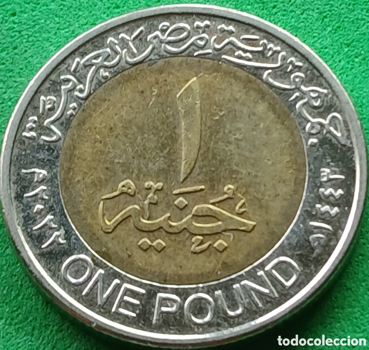 Monedas antiguas de &Aacute;frica: Egipto one pound 2022 km#940a