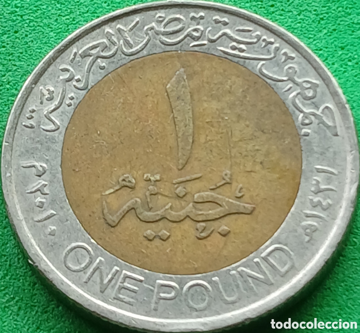 Monedas antiguas de &Aacute;frica: Egipto one pound 2010 km#940a
