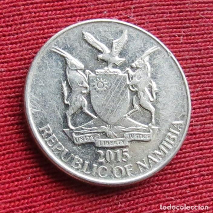 Monedas antiguas de &Aacute;frica: Namibia 5 cents 2015 - Foto 2