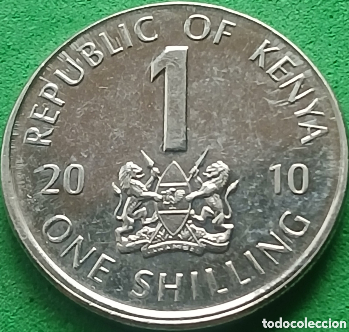 Monedas antiguas de &Aacute;frica: Kenya one shilling 2010 km#34