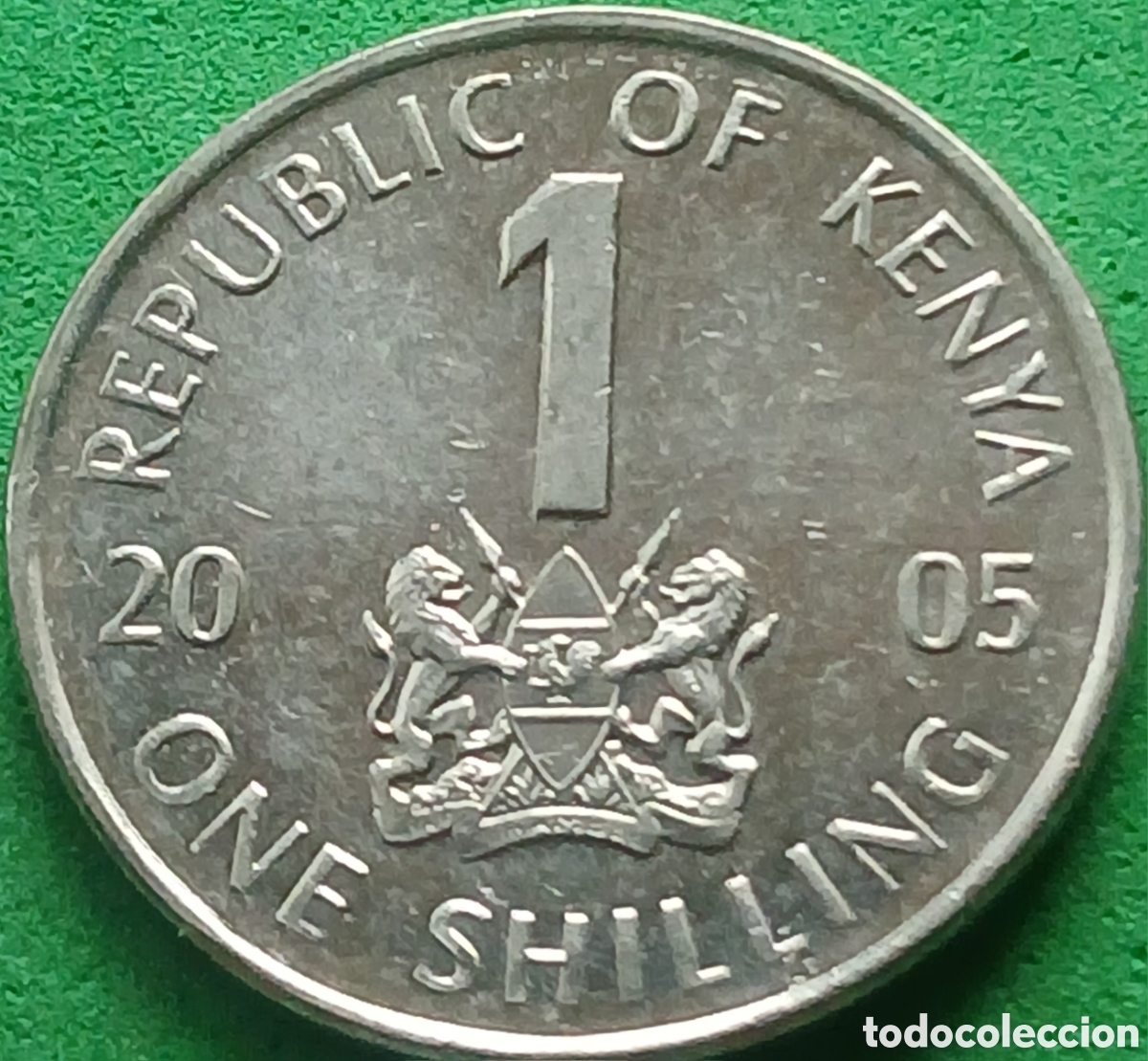 Monedas antiguas de &Aacute;frica: Kenya one shilling 2005 km#34
