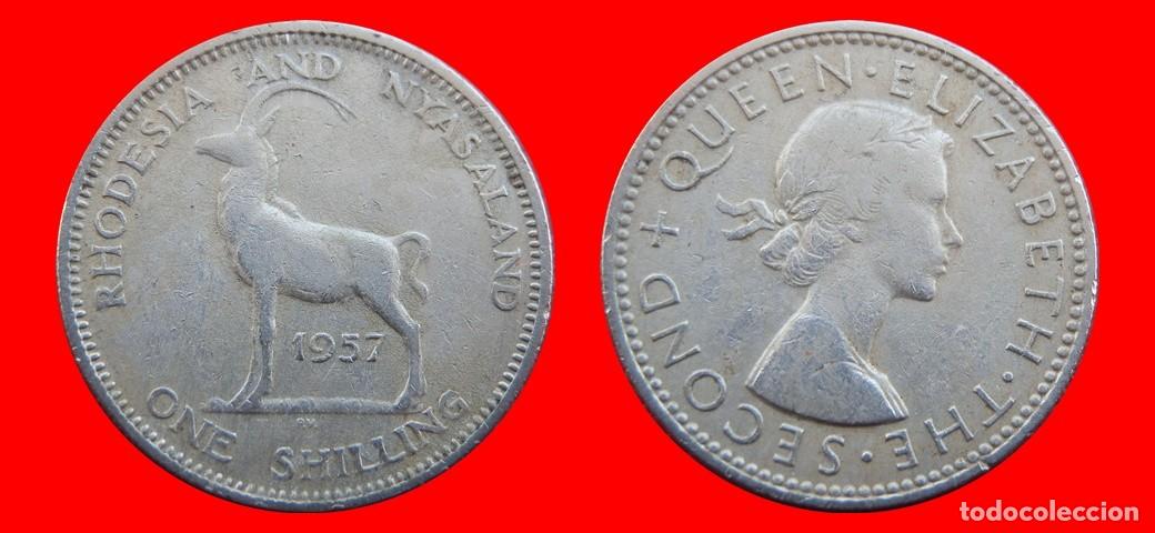 Monedas antiguas de &Aacute;frica: 1 CHELIN 1957 RHODESIA RODESIA-144108