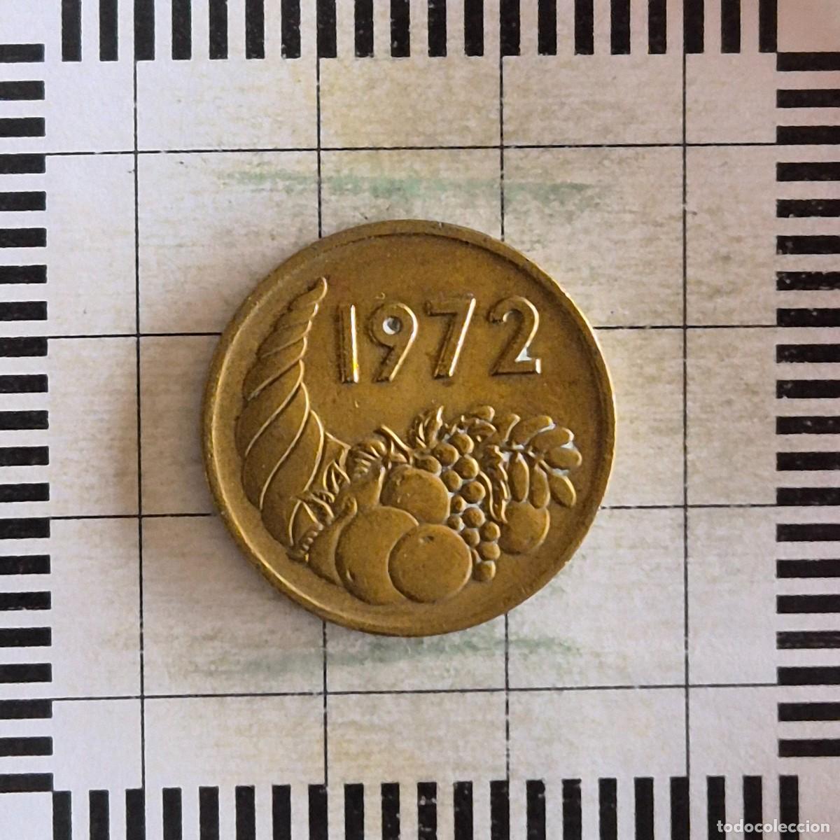 Monedas antiguas de &Aacute;frica: 20 C&Eacute;NTIMOS, ARGELIA. 1972. (KM#103).