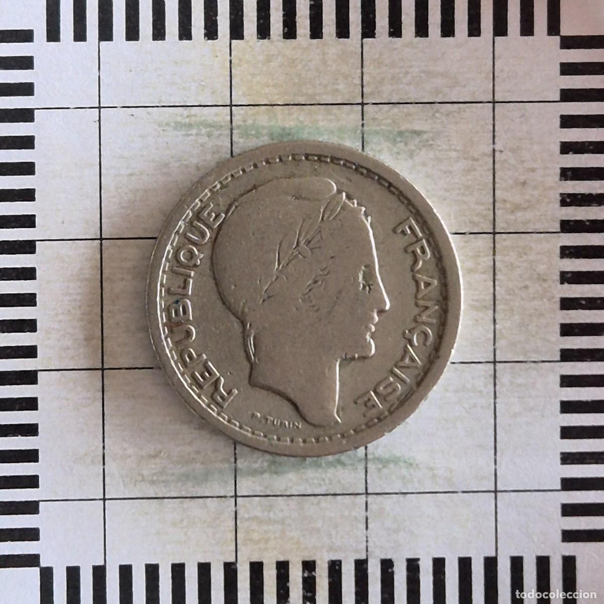Monedas antiguas de &Aacute;frica: 20 FRANCOS, ARGELIA. 1949. (KM#91).