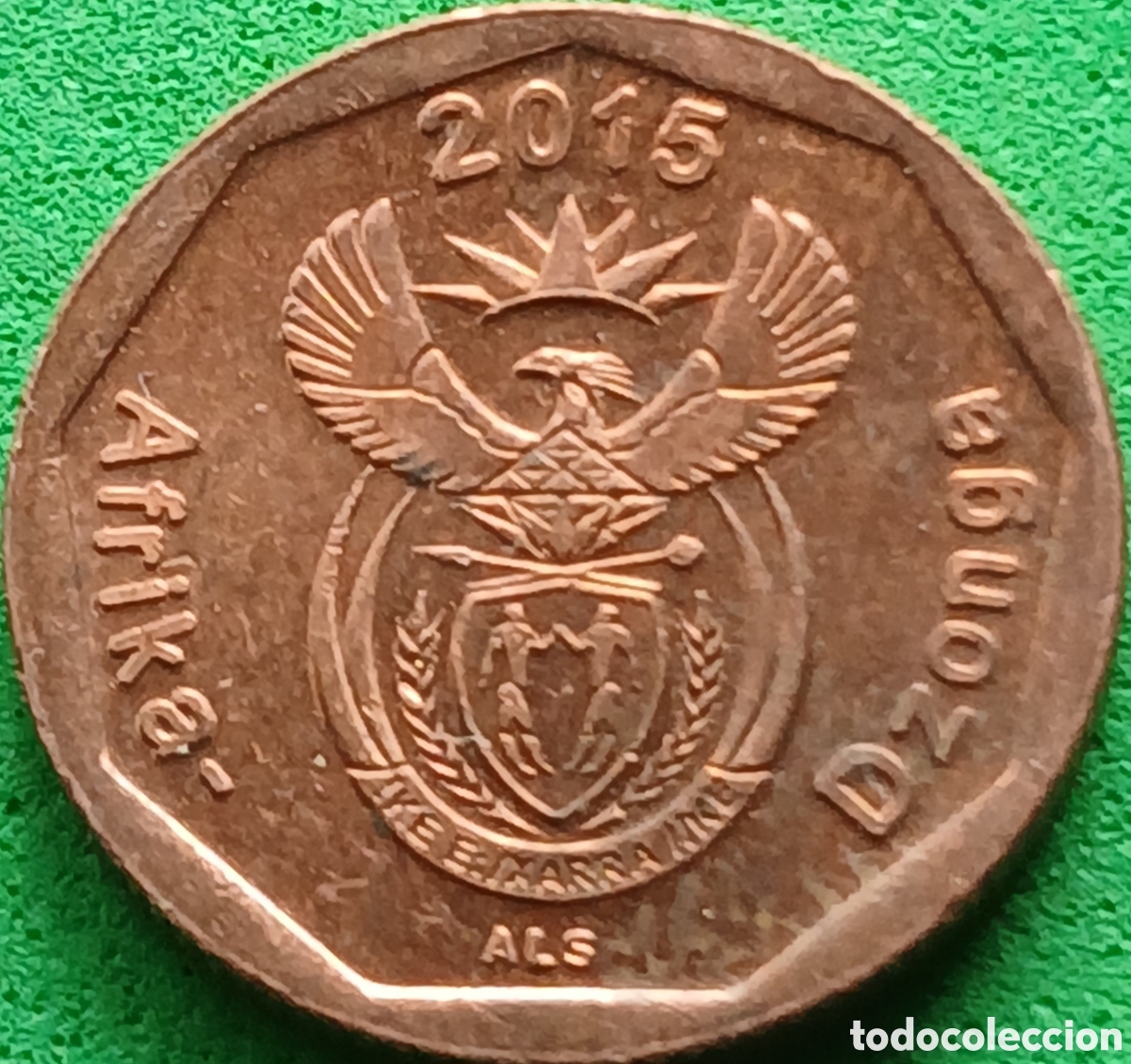 Monedas antiguas de &Aacute;frica: Afrika Dzonga 10 cents 2015 UC#13