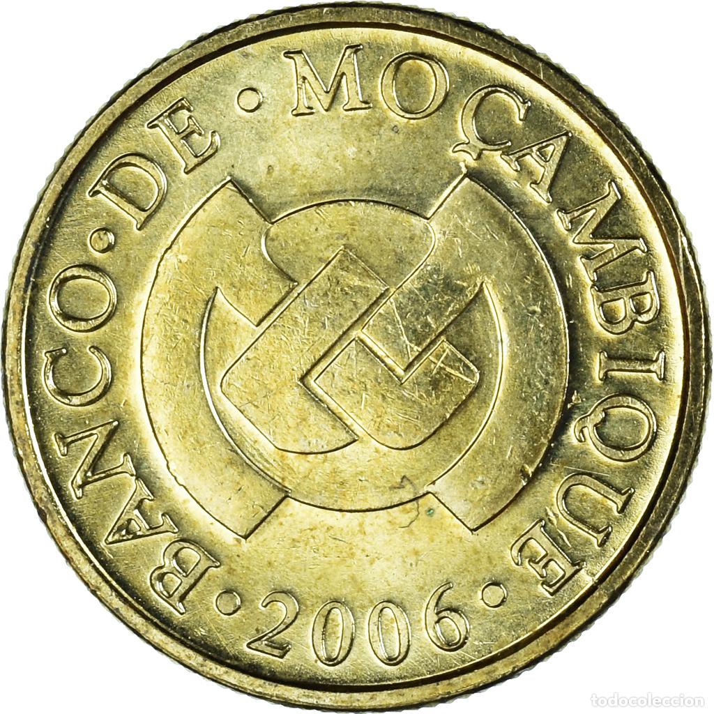Monedas antiguas de &Aacute;frica: [#1140974] Moneda, Mozambique, 10 Centavos, 2006, SC, Lat&oacute;n chapado en acero, KM:134