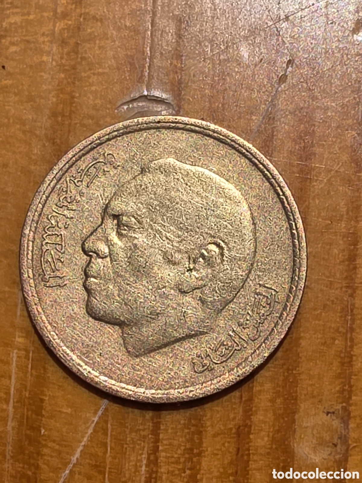 Monedas antiguas de &Aacute;frica: MONEDA 20 SANTINAT MARRUECOS
