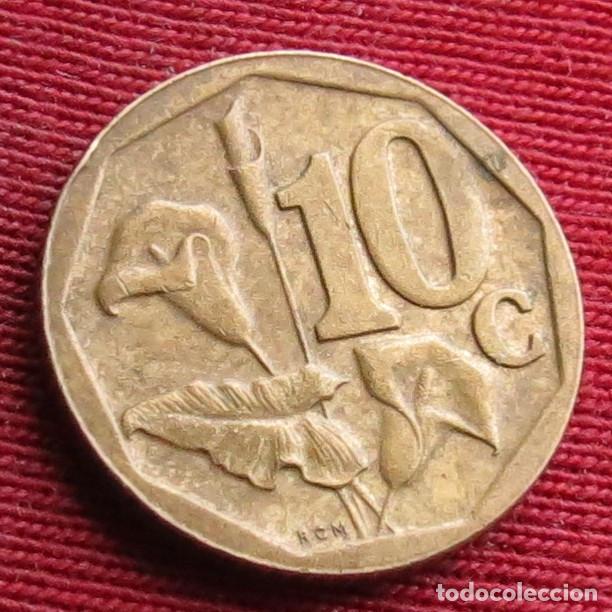 Monedas antiguas de &Aacute;frica: Sud&aacute;frica RSA 10 cents 2006