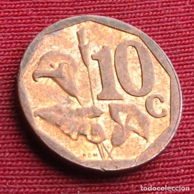 Monedas antiguas de &Aacute;frica: Sud&aacute;frica RSA 10 cents 2012