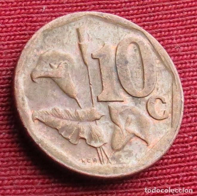 Monedas antiguas de &Aacute;frica: Sud&aacute;frica RSA 10 cents 2015