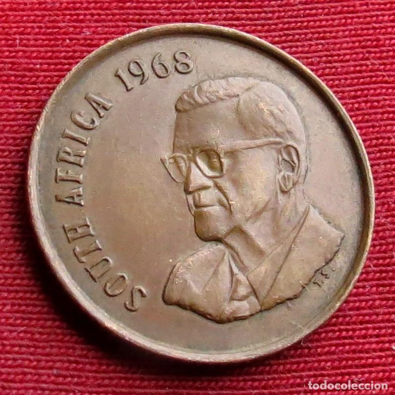 Monedas antiguas de &Aacute;frica: Sud&aacute;frica RSA 2 cents 1968