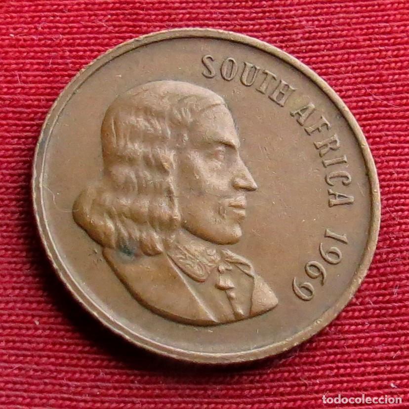 Monedas antiguas de &Aacute;frica: Sud&aacute;frica RSA 2 cents 1969