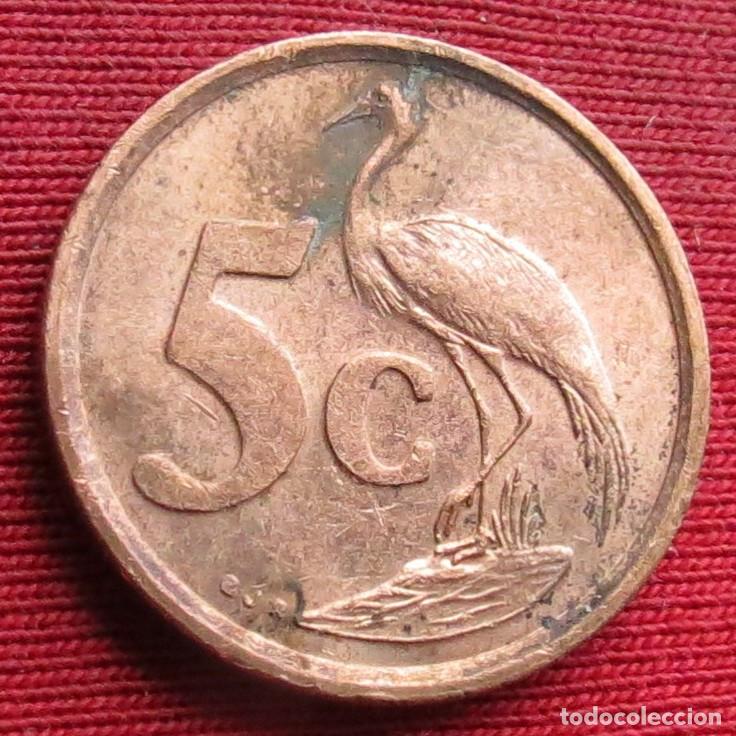 Monedas antiguas de &Aacute;frica: Sud&aacute;frica RSA 5 cents 1997