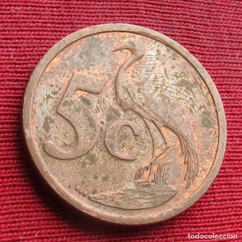 Monedas antiguas de &Aacute;frica: Sud&aacute;frica RSA 5 cents 2001