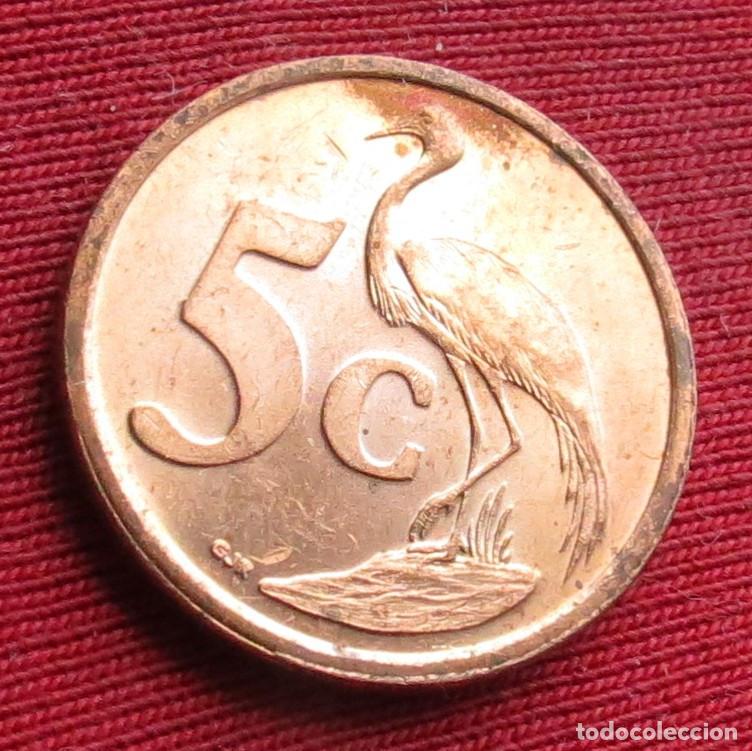 Monedas antiguas de &Aacute;frica: Sud&aacute;frica RSA 5 cents 2004