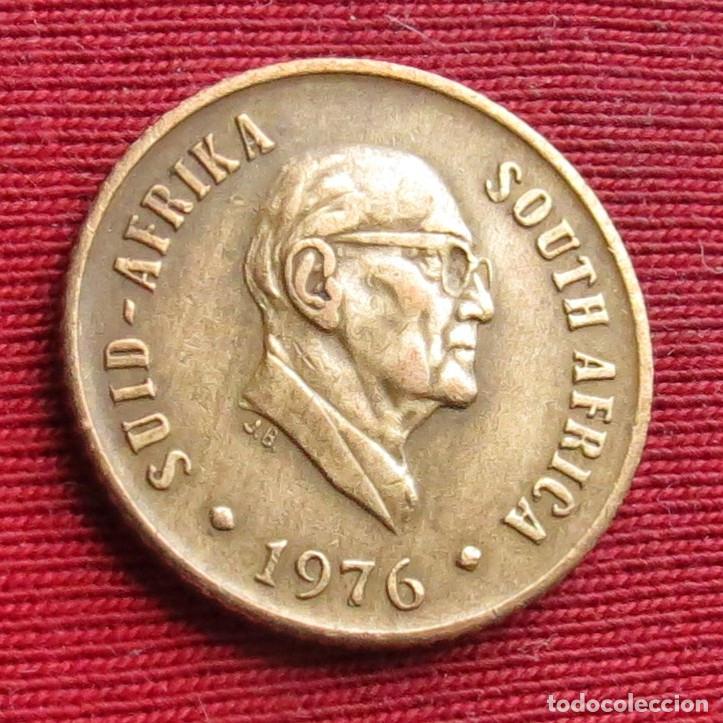 Monedas antiguas de &Aacute;frica: Sud&aacute;frica RSA 1 cent 1976