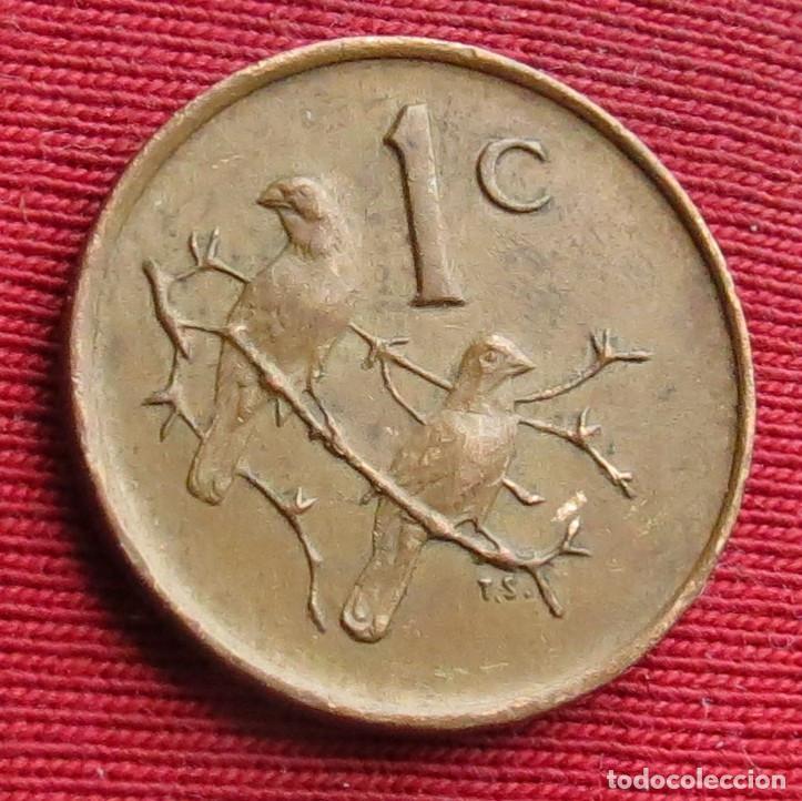 Monedas antiguas de &Aacute;frica: Sud&aacute;frica RSA 1 cent 1985