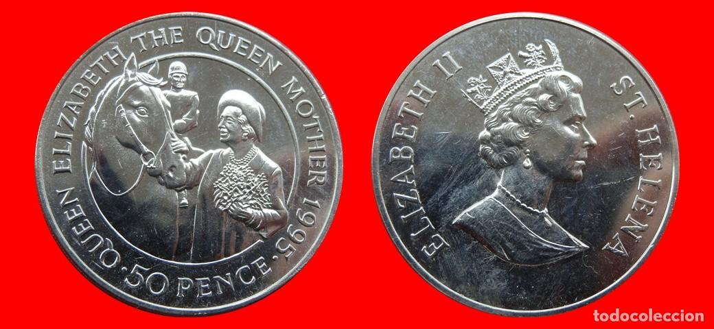 Monedas antiguas de &Aacute;frica: 50 PENIQUES PENCE 1995 SIN CIRCULAR SANTA HELENA-9044SC