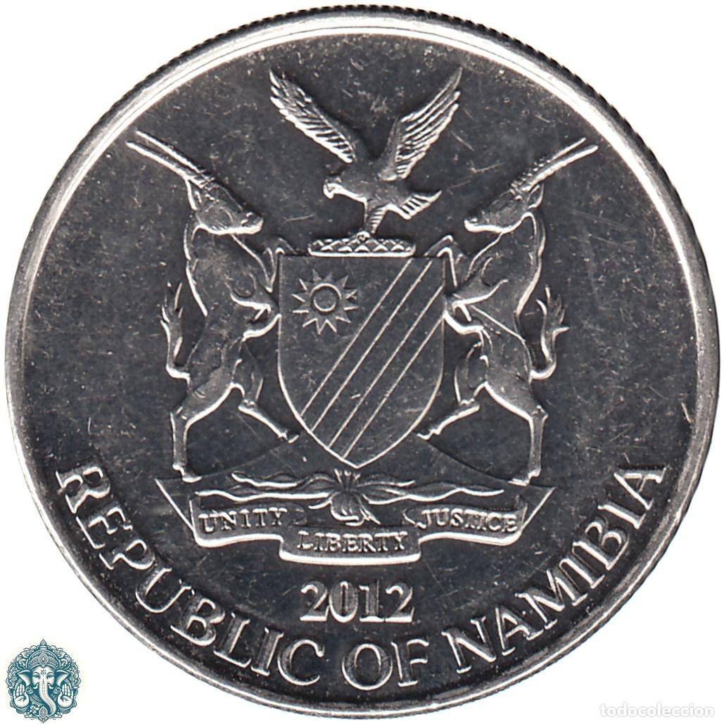 Monedas antiguas de &Aacute;frica: NAMIBIA 10 Centavos 2012 KM#2 - Foto 2