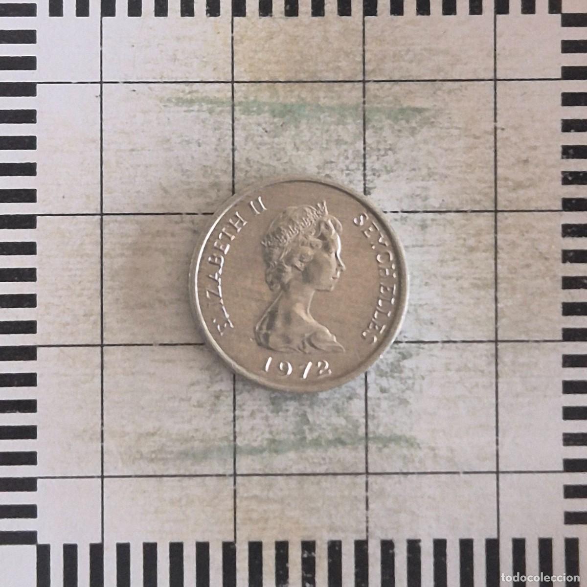 Monedas antiguas de &Aacute;frica: 1 CENT, SEYCHELLES. ISABEL II, 1972. (KM#17).