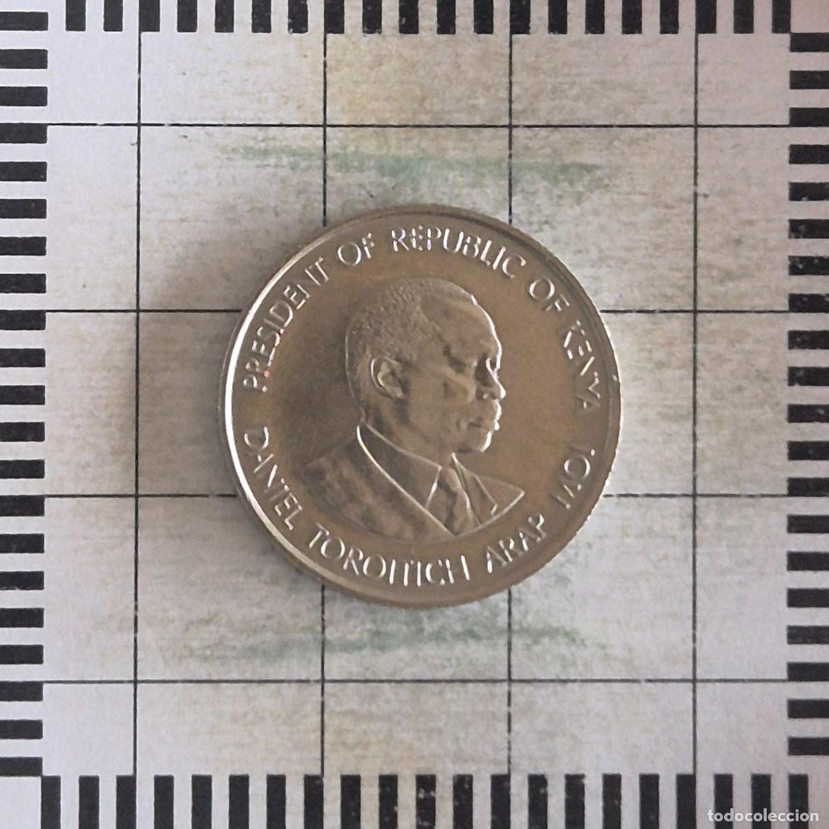 Monedas antiguas de &Aacute;frica: 50 CENTS, KENIA. 1980. (KM#19).