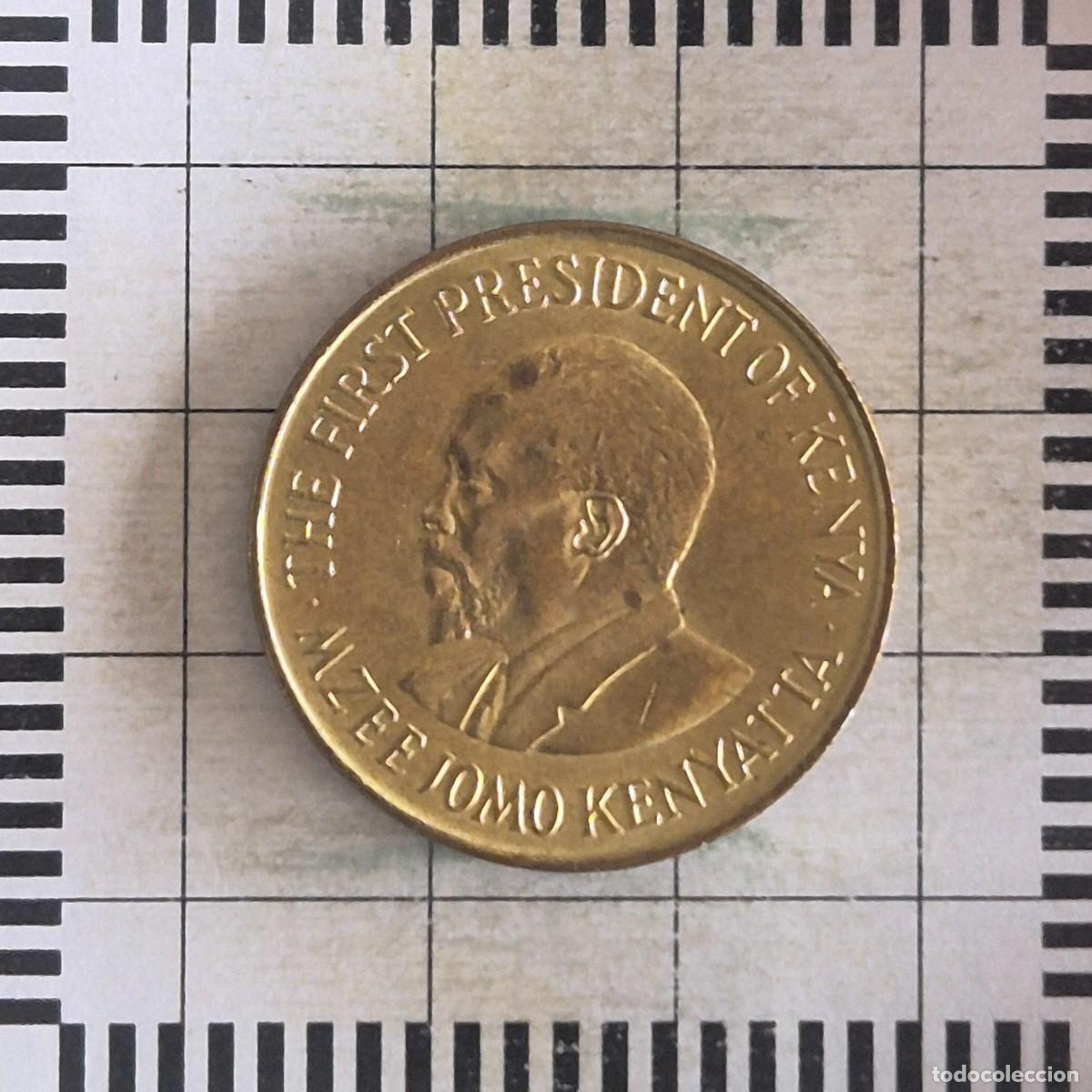 Monedas antiguas de &Aacute;frica: 5 CENTS, KENIA. 1978. (KM#10).