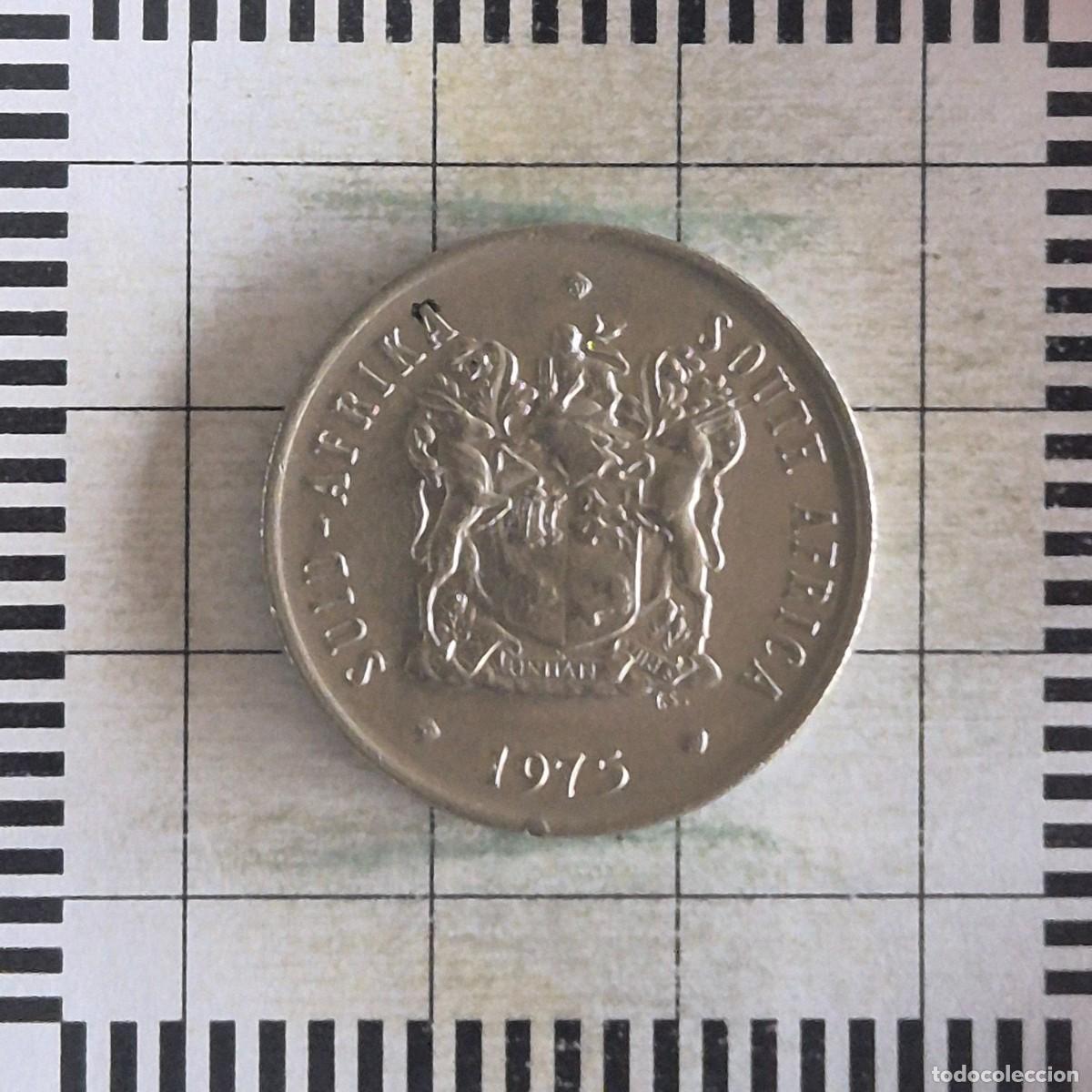 Monedas antiguas de &Aacute;frica: 20 CENTS, SUD&Aacute;FRICA. 1975. (KM#86).