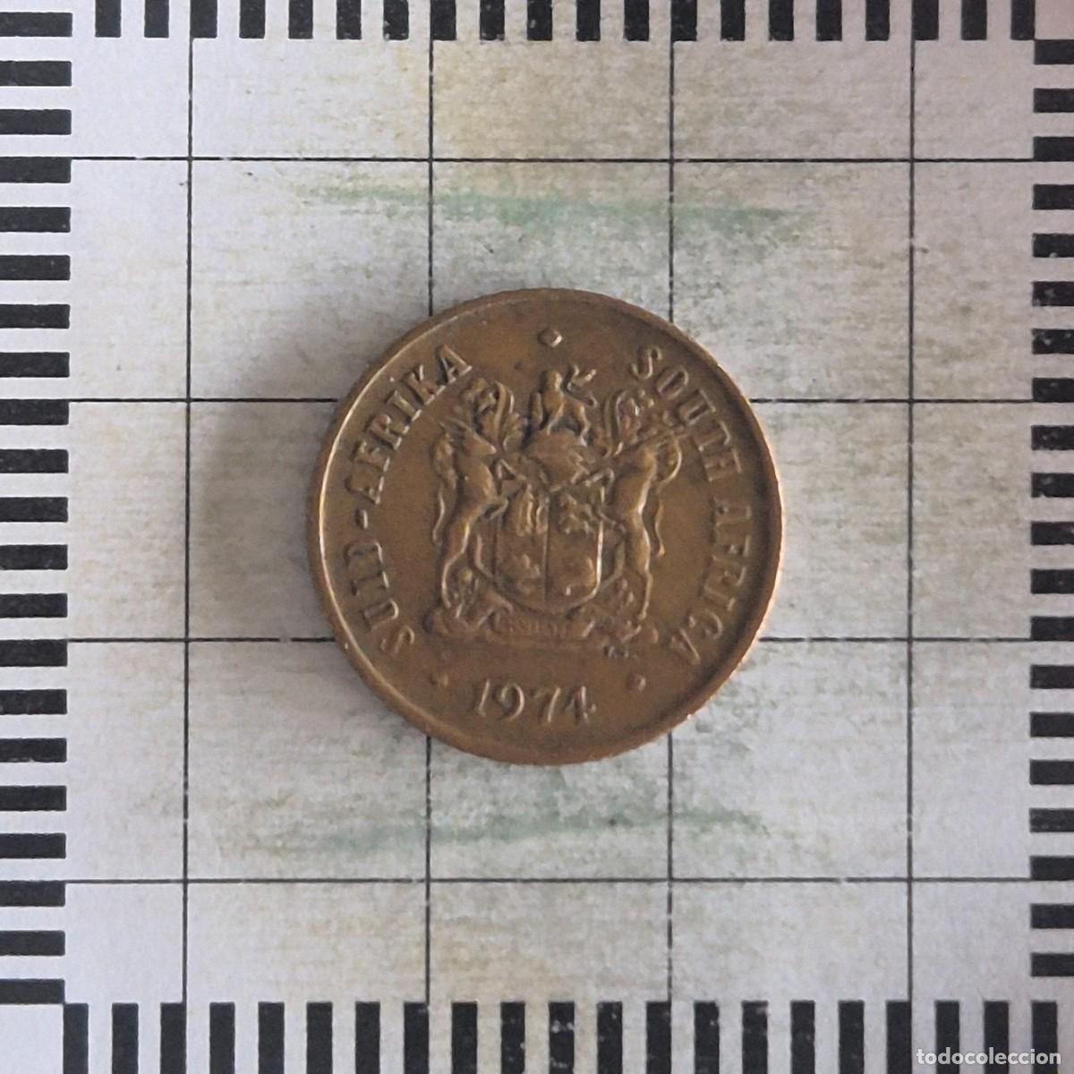 Monedas antiguas de &Aacute;frica: 1 CENT, SUD&Aacute;FRICA. 1974. (KM#82).