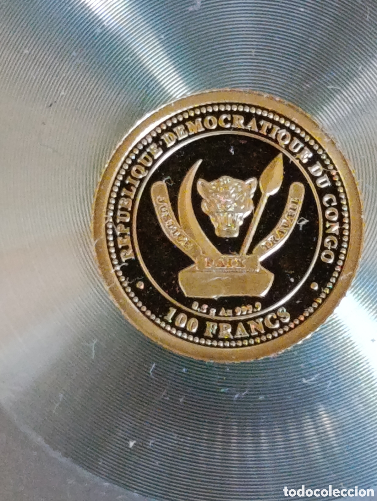 Monedas antiguas de &Aacute;frica: VELOCIRAPTOR ORO &rdquo;2&rdquo; - Foto 3