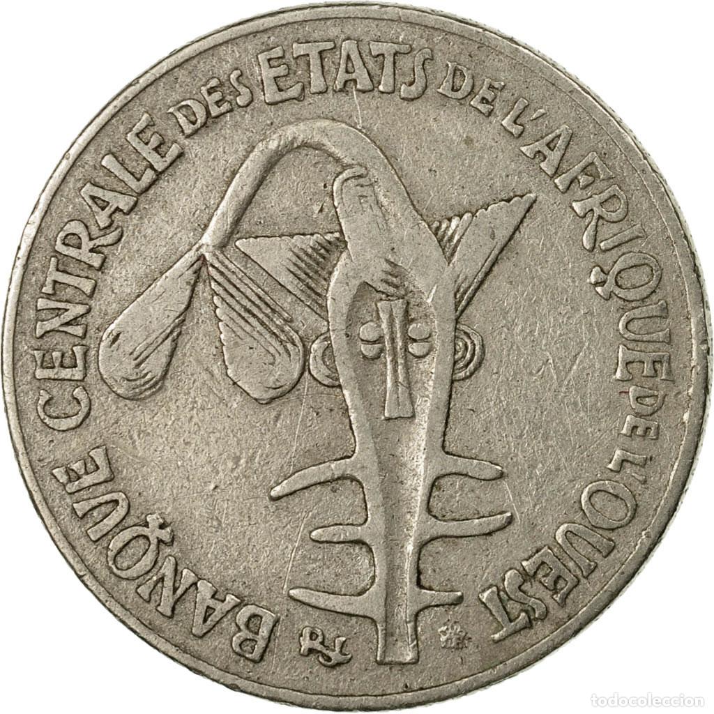 Monedas antiguas de &Aacute;frica: [#536150] Moneda, Estados del &Aacute;frica Occidental, 50 Francs, 1982, Paris, MBC, Cobre -