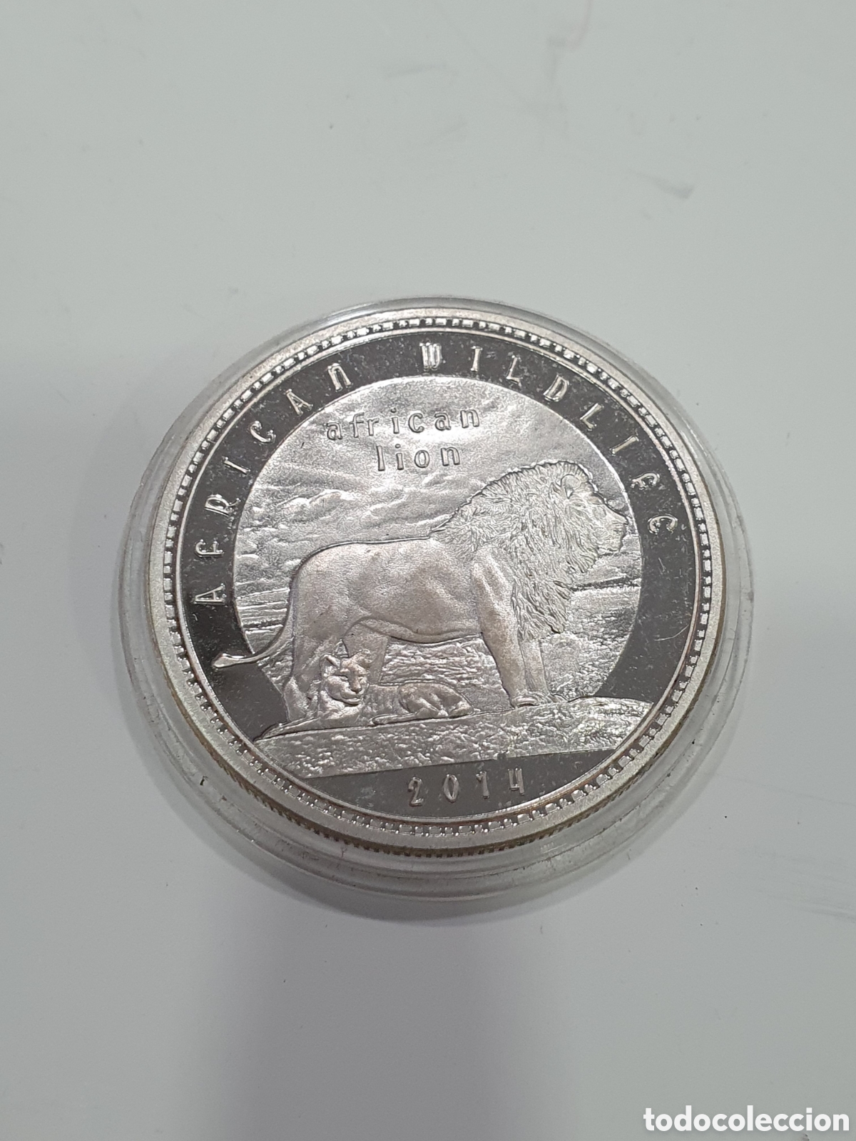 Monedas antiguas de &Aacute;frica: Moneda Zambia 1000 Kwacha 2014. (L127)
