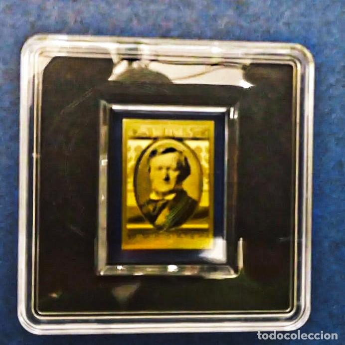 Moedas antigas de &Aacute;frica: 3000 FRANCOS DE ORO DEL CHAD. WAGNER 1/500 ORO 24 KTES. PUREZA 0,999