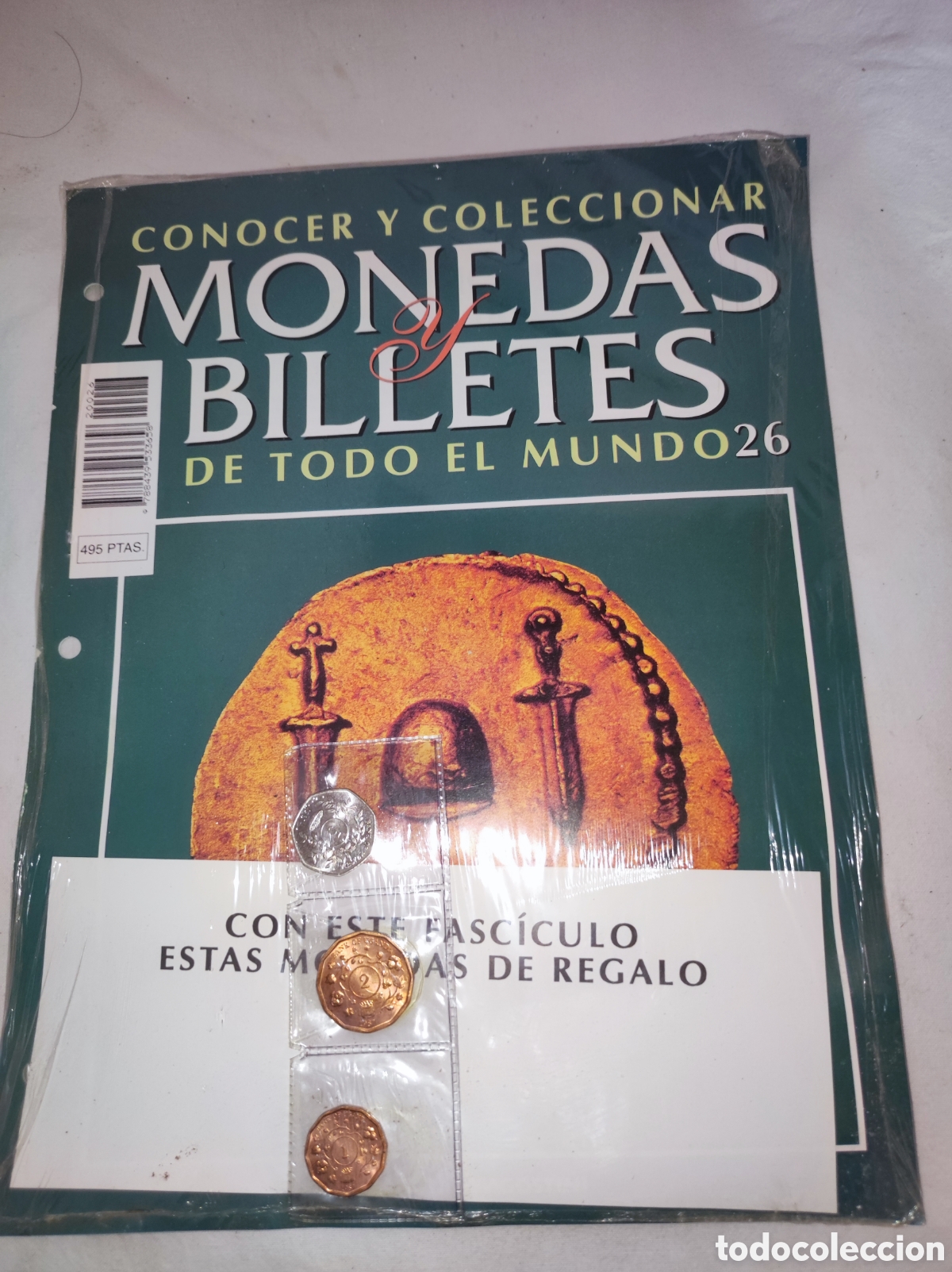 Monedas antiguas de &Aacute;frica: Monedas Uganda - Monedas y billetes de todo el mundo - Planeta Deagostini - N&uacute;mero 26