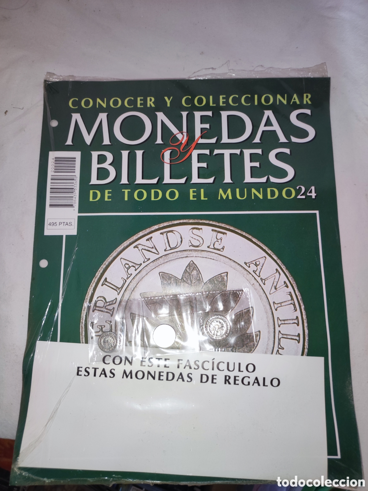 Monedas antiguas de &Aacute;frica: Monedas Antillas Neerlandesas - Monedas y billetes de todo el mundo - Planeta Deagostini - N&uacute;mero 24