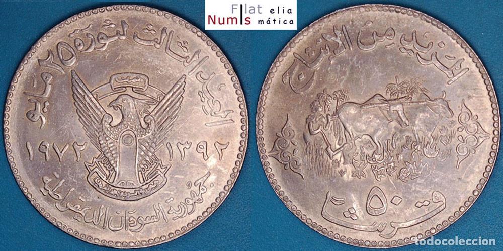 Monedas antiguas de &Aacute;frica: SUDAN - 50 GIRSH - 1972 - NO CIRCULADA - CUPRONIQUEL