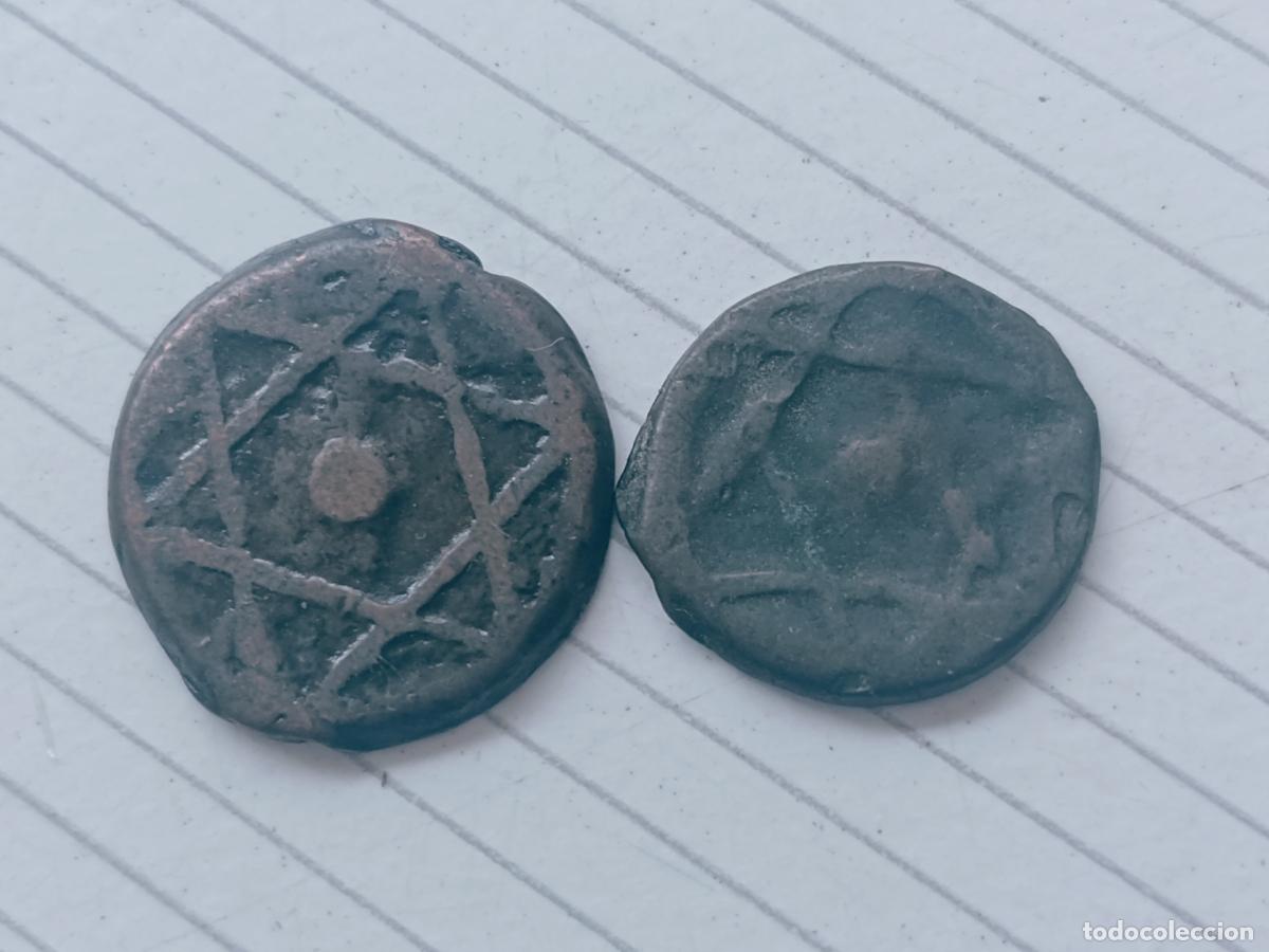 Monedas antiguas de &Aacute;frica: Marruecos: 2 feluses antiguos