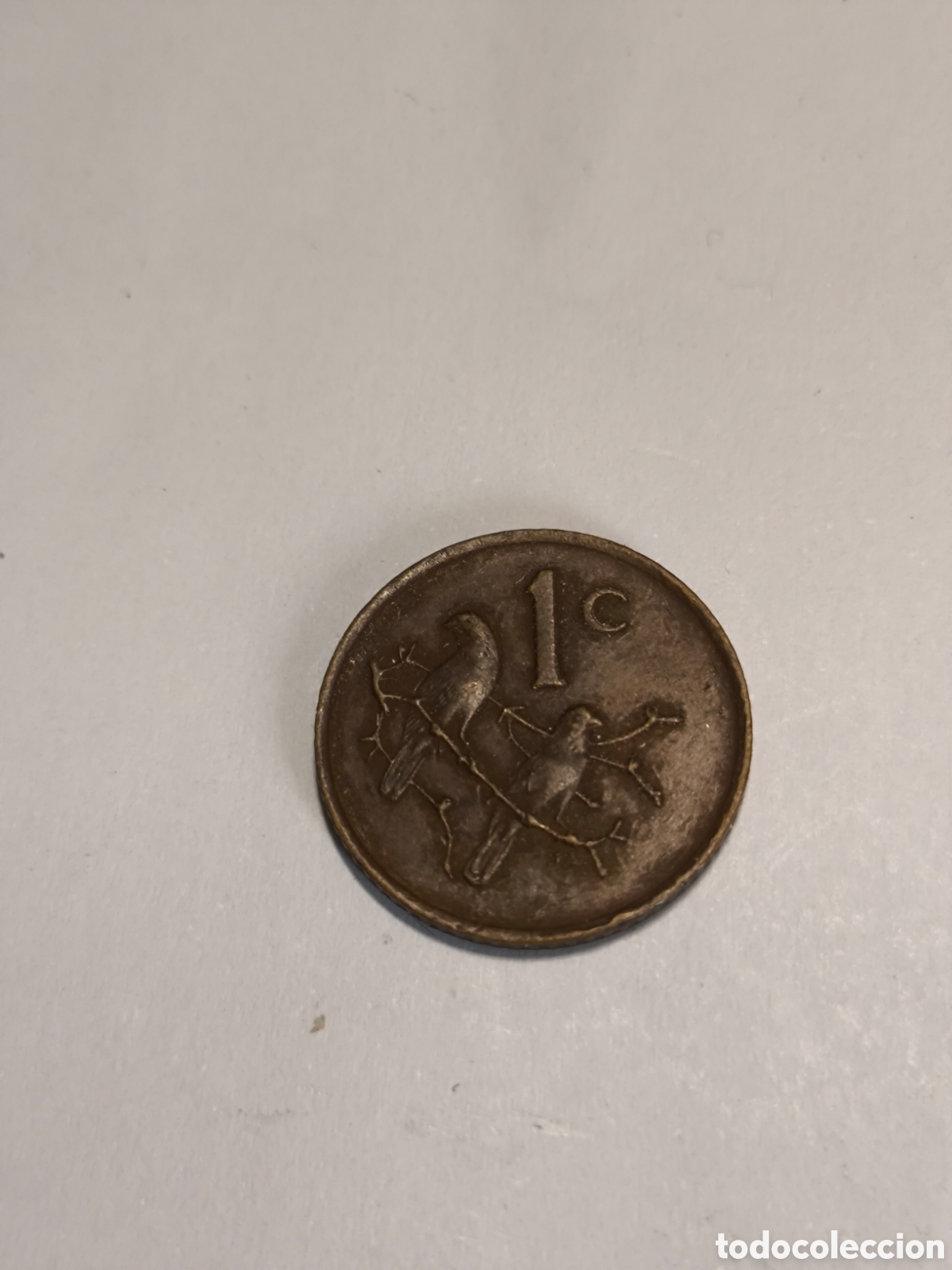 Monedas antiguas de &Aacute;frica: 1 C Penny Sud&aacute;frica 1960