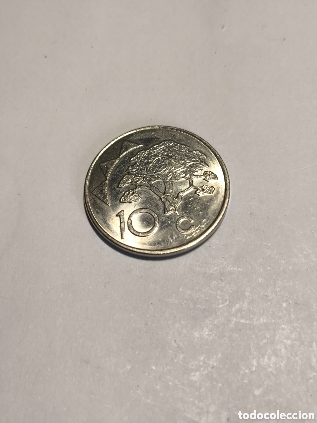 Monedas antiguas de &Aacute;frica: 10 C. Rep&uacute;blica Namibia 1998 - Foto 1