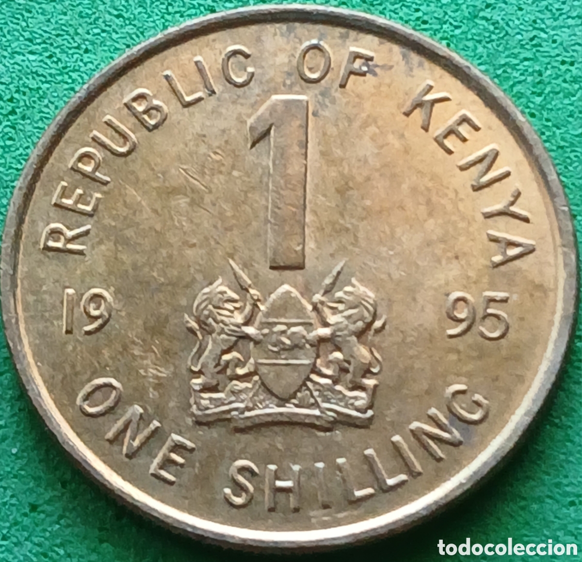 Monedas antiguas de &Aacute;frica: Kenya one shilling 1995 km#29