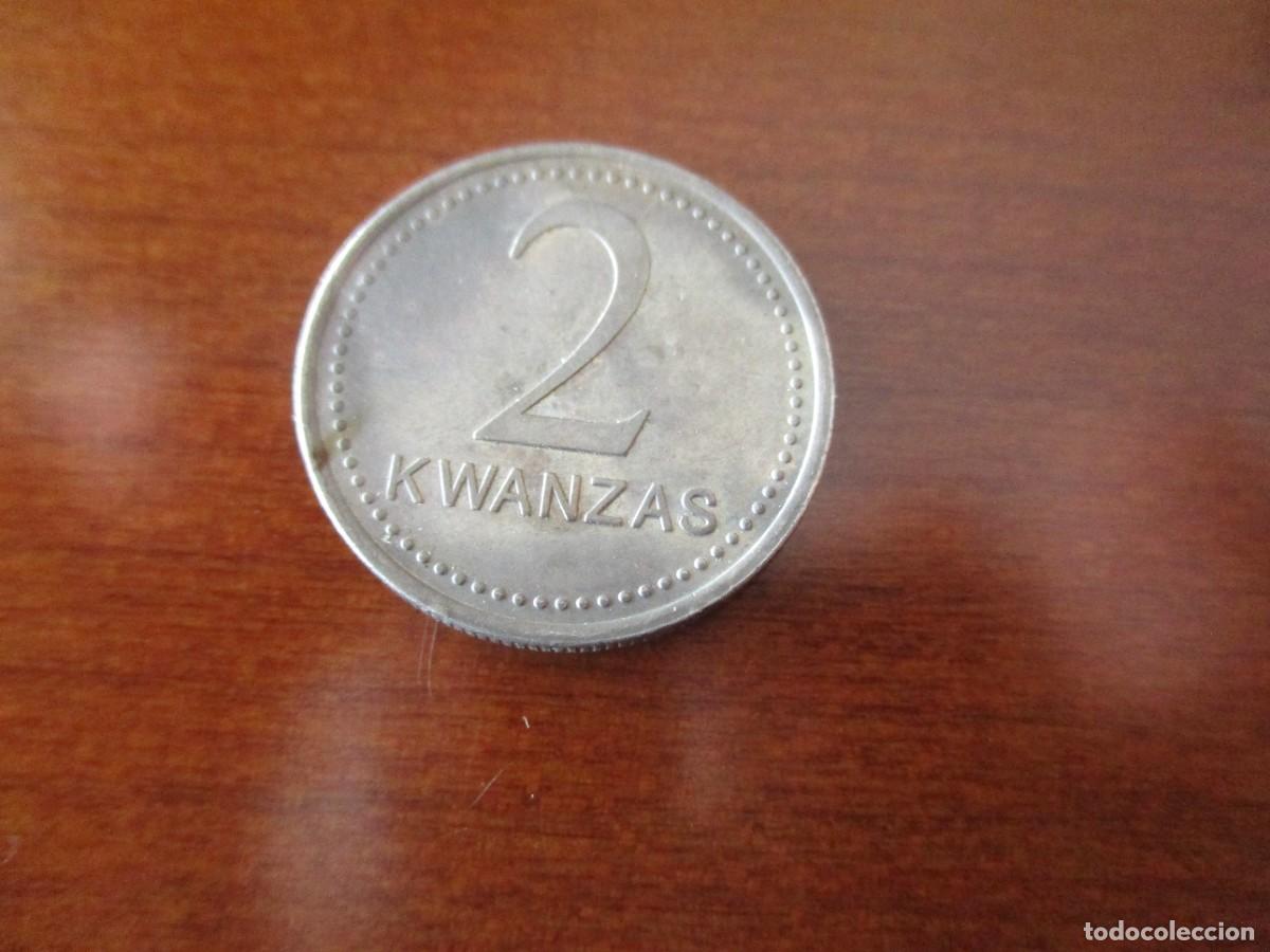Moedas antigas de &Aacute;frica: ANGOLA -2 KWANZA 1999