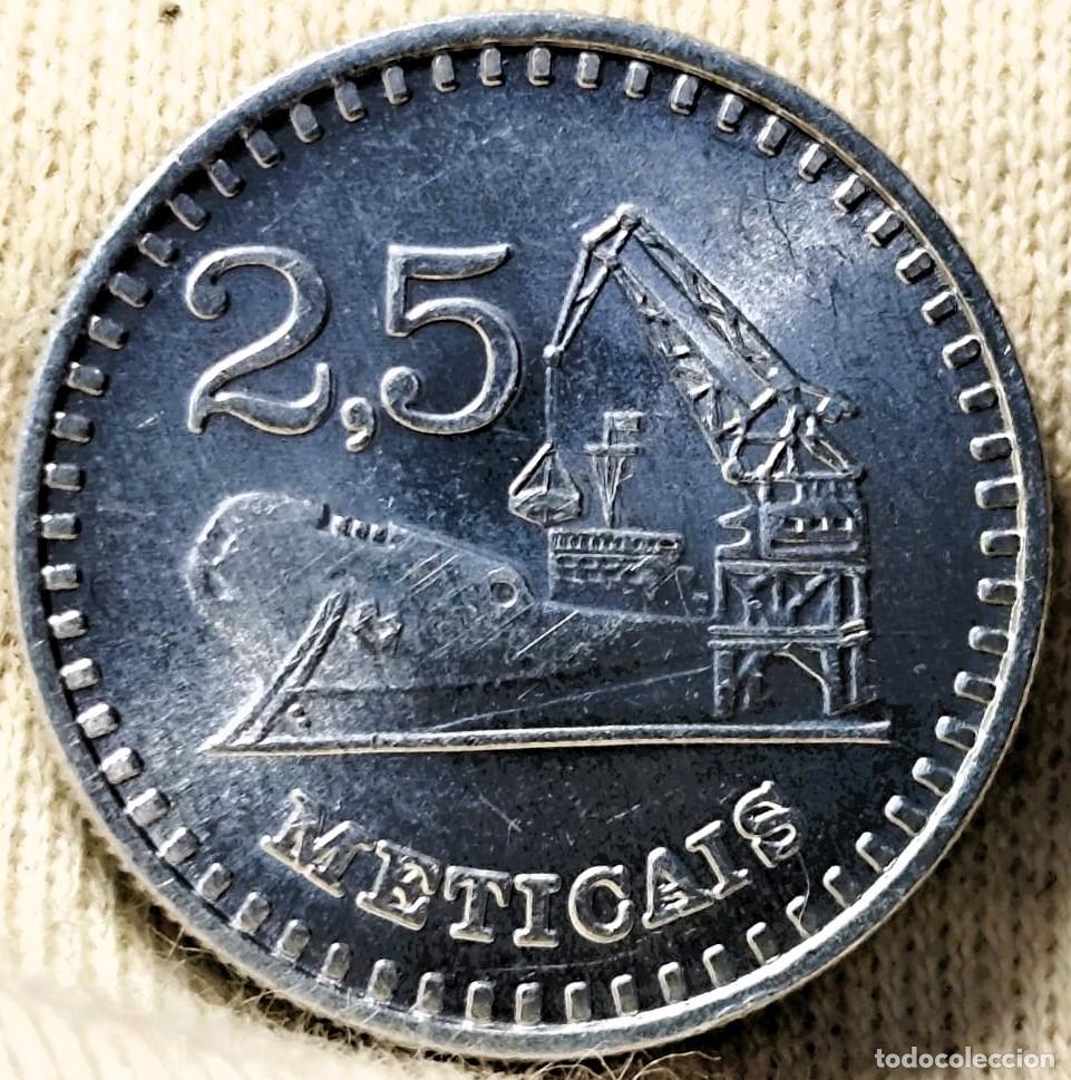 Monedas antiguas de &Aacute;frica: Mozambique 2,5 meticales 1986 Lote 2175