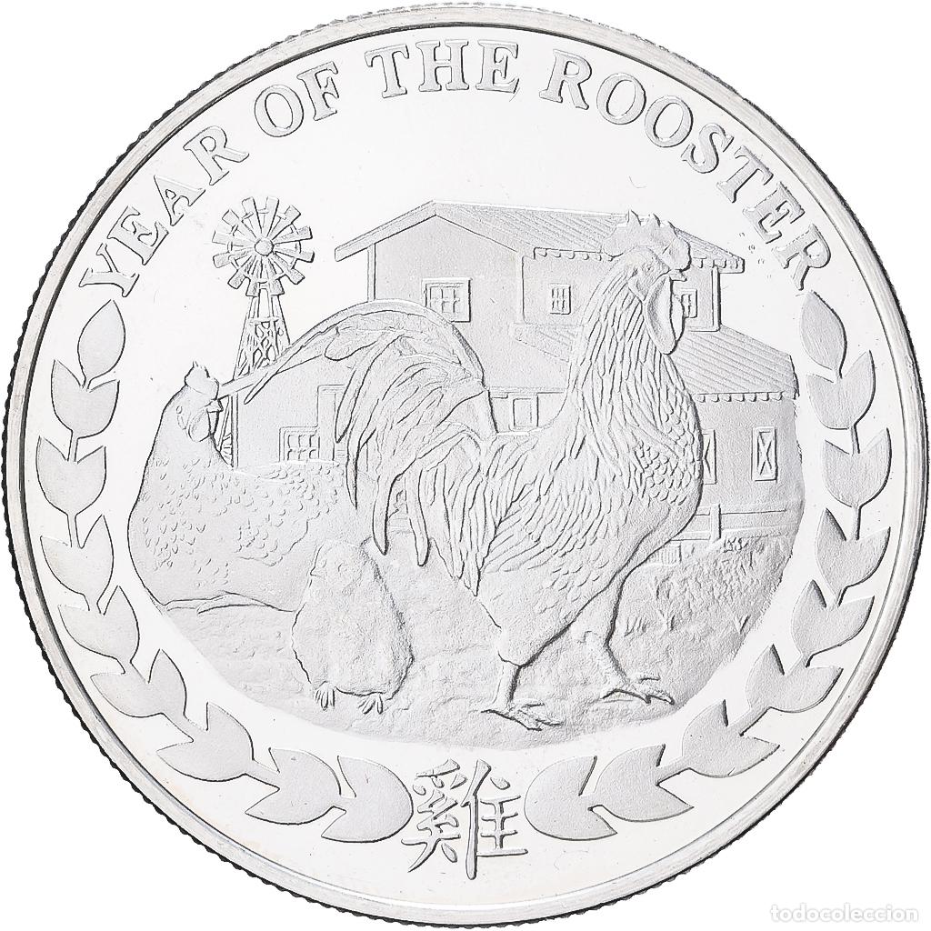 Monedas antiguas de &Aacute;frica: [#1529260] Somalilandia, 1000 Shillings, Year of the Rooster, 2017, 1 Oz, Plata, FDC