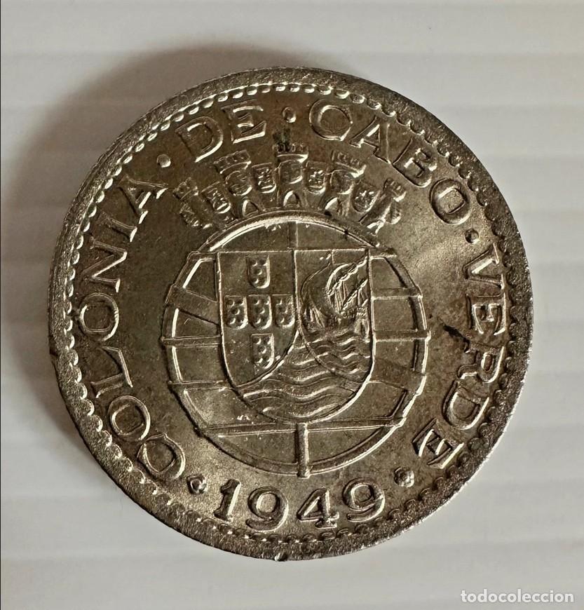 Monedas antiguas de &Aacute;frica: 1 Escudo coin 1949 - Cape Verde (Portuguese Colony) KM# 7 A-UNC