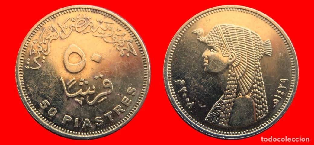 Monedas antiguas de &Aacute;frica: 50 PIASTRAS 2008 EGIPTO-144984