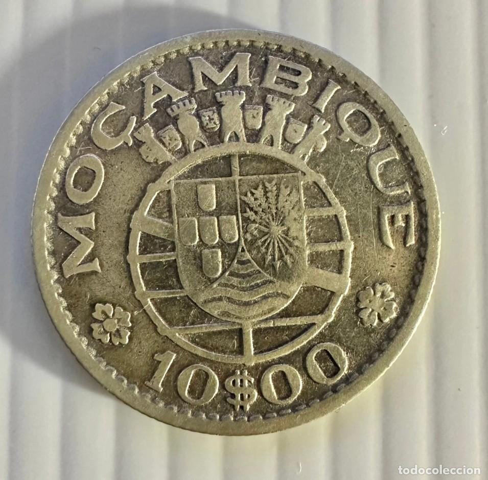 Monedas antiguas de &Aacute;frica: Scarce 1952 Mozambique 10$00 Coin &ndash; 10 Escudos &ndash; Silver &ndash; KM# 79