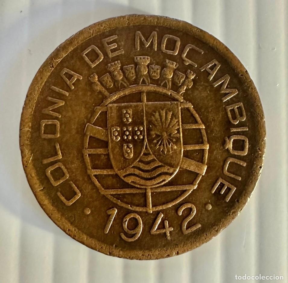 Monedas antiguas de &Aacute;frica: 1942 Mozambique 10 Centavos Coin &ndash; Portuguese Colony &ndash; KM# 72 &ndash; Bronze
