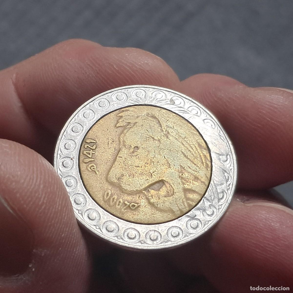 Monedas antiguas de &Aacute;frica: MONEDA DE ARGELIA 20 DINARS 1421 (2000), F, KM# 125.